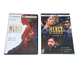 Mercy Street PBS Series Show Season 1 & 2 DVD Set Civil War Drama New Sealed